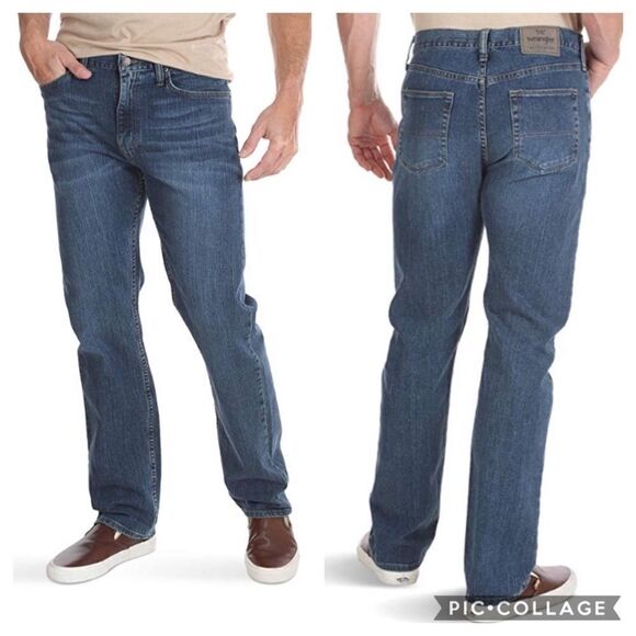 Wrangler Authentics Classic 5-Pocket Jeans E10 - Picture 1 of 5